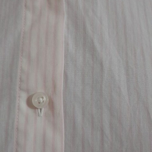 United Colors of Benetton women's shirt, white with soft pink stripes