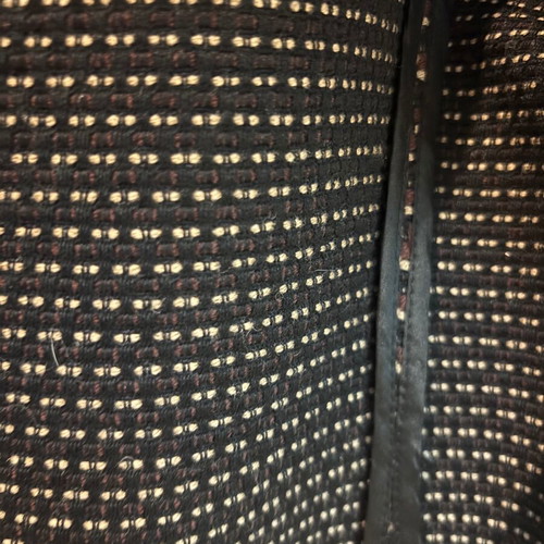 L.K. Bennett wool jacket like new, size IT44, brown and black