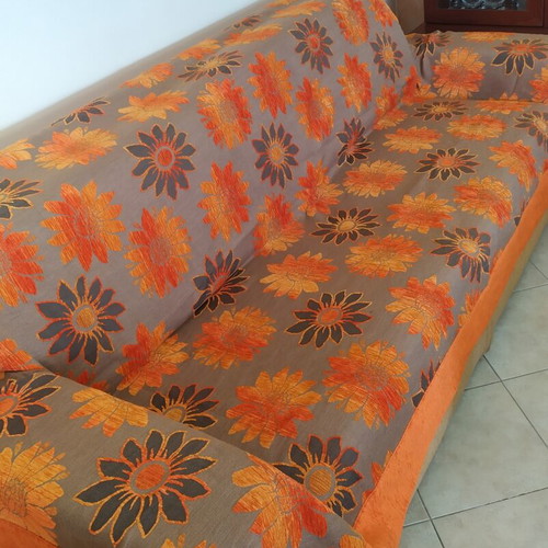 Set of 3 sofa throws double-sided, new
