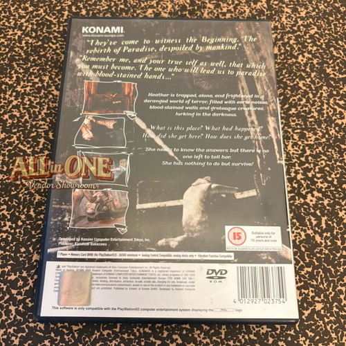 Silent Hill 3 PS2 game, PAL, complete, Konami