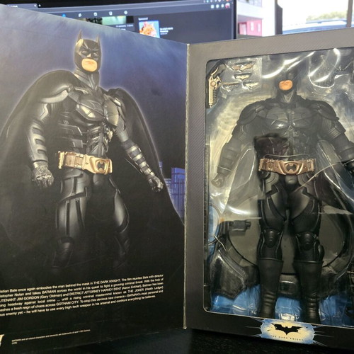 DC Direct The Dark Knight The Joker and Batman 1/6 Bundle like new