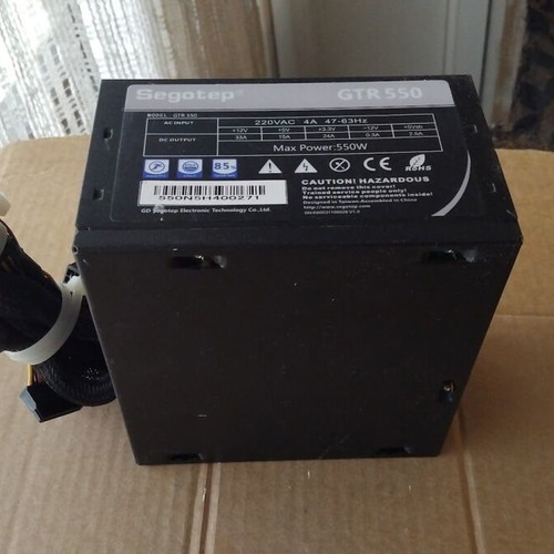 Segotep GTR550 550W power supply like new, 120mm fan