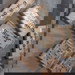  Ξύλινα παιχνίδια - domino και λαβύρινθος - 6 κομμάτια