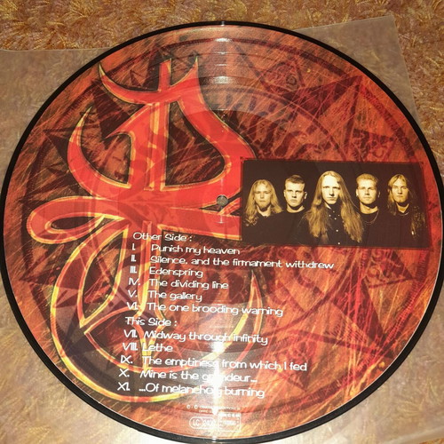 Dark Tranquillity The Gallery LP picture disc like new, metal