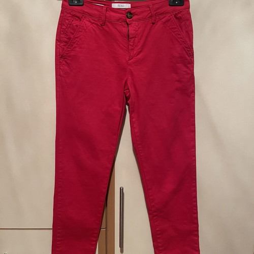 Reico chino pants like new, red, size S