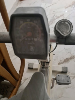 Old athletic bike used
