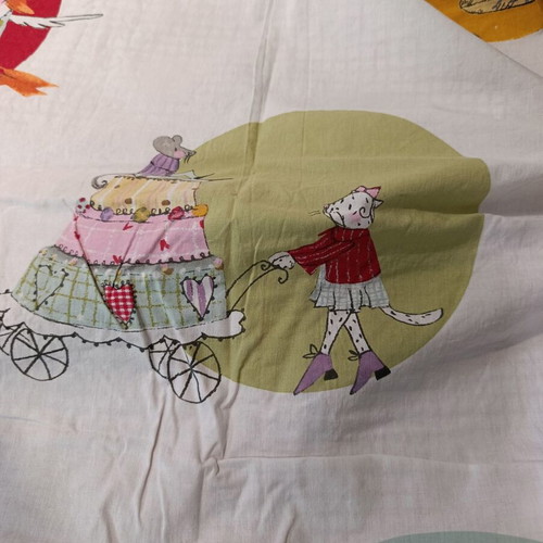 Children's Duvet Cover 190x140 Double-Sided Like New
