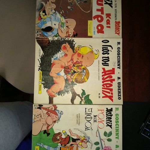 Asterix and Obelix used, 6 old editions