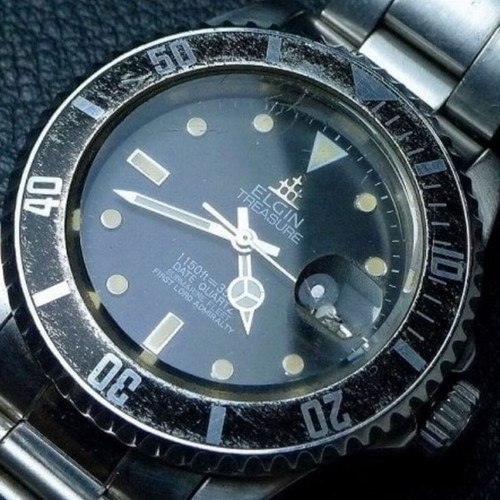 Elgin Treasure FK-272-A wristwatch, 350m, Japanese Domestic Market