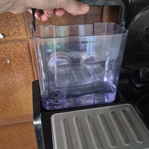 Krups espresso and filter coffee machine with new filter