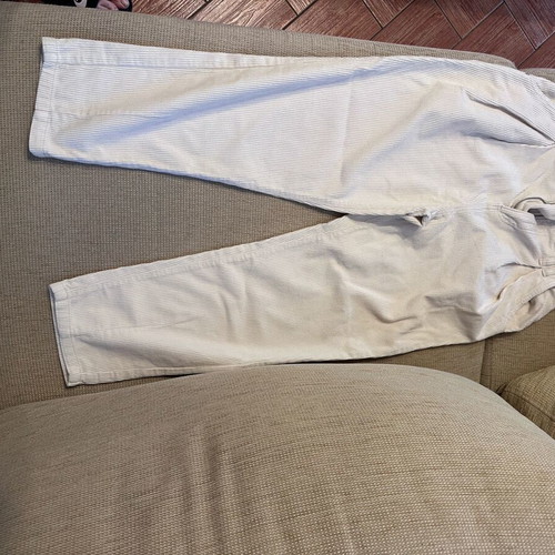 Corduroy women's pants Bershka beige like new size 34