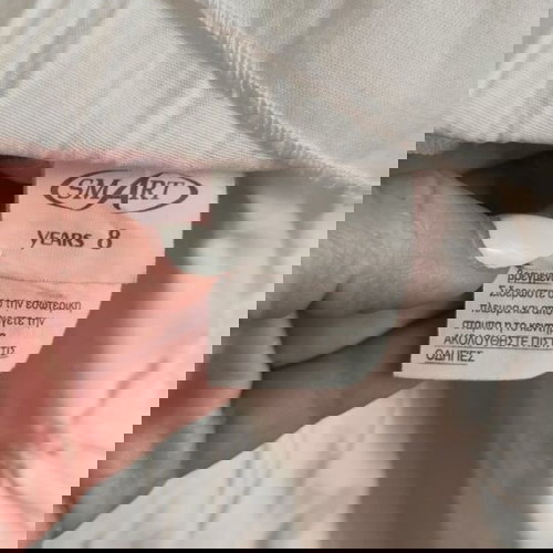 Φόρεμα κορίτσι 8 ετών μεταχειρισμένο, λευκό