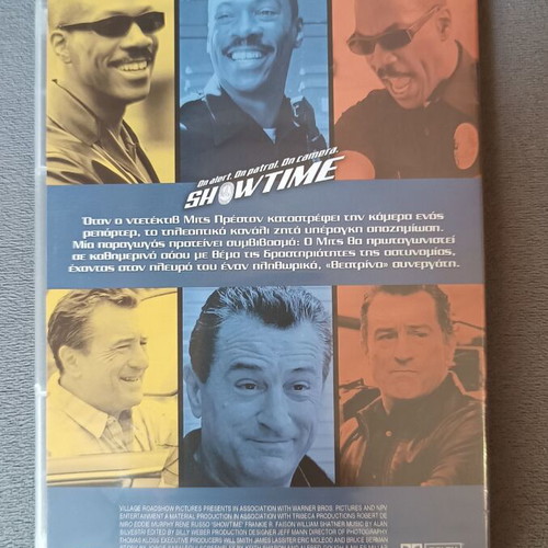 Showtime DVD new with subtitles, action, crime, adventure, comedy