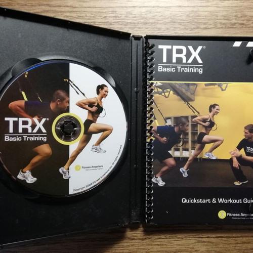 TRX Basic Training DVD like new with workout guide
