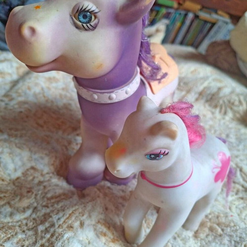 Vintage Keypers Ponies used, Diamond and Glitter figures