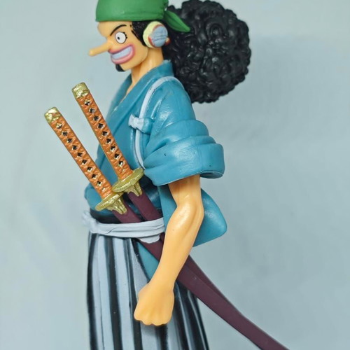 Usopp collectible figure Wano Country version 17cm like new