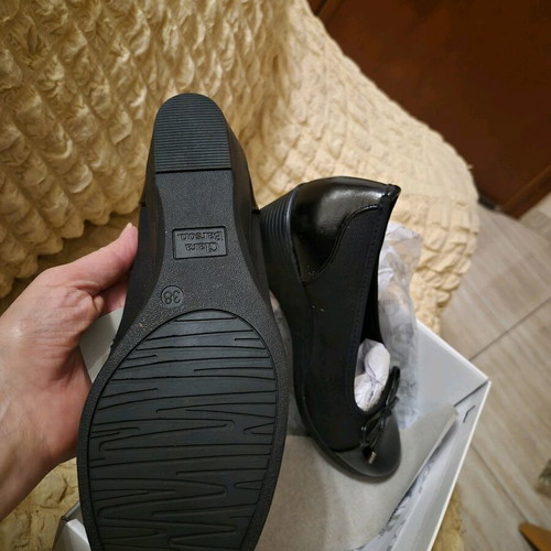Clara Barson ballerinas new, black, size 38