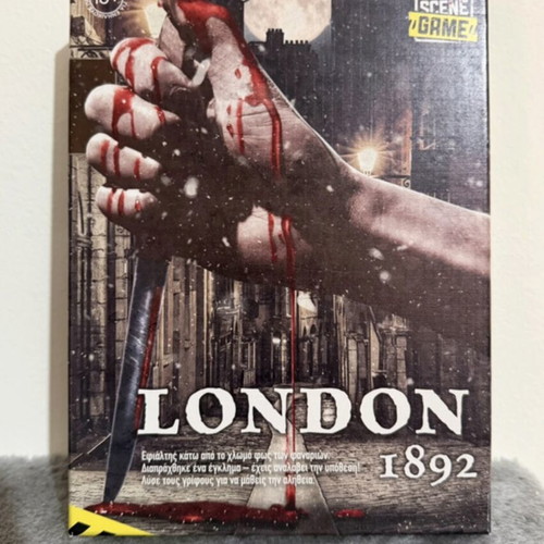 Crime Scene London 1892 board game