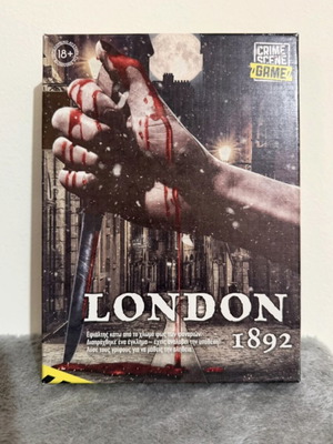 Crime Scene London 1892 board game