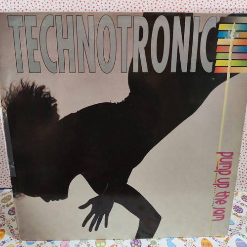 Technotronic Pump Up The Jam vinyl record used, electronic