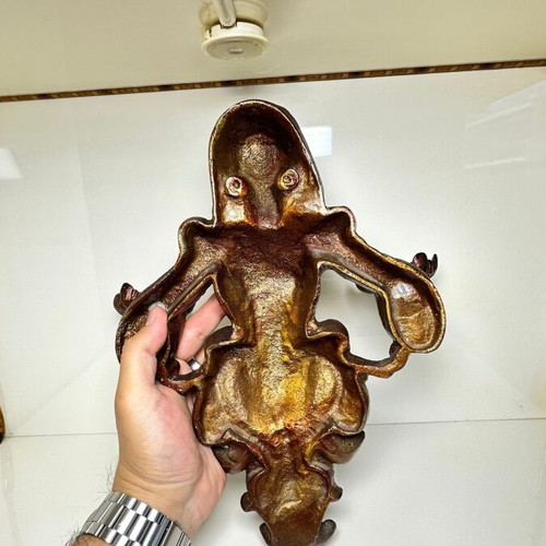 Metal wall candle holder baroque style used
