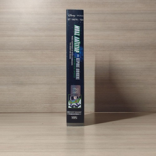 Disney Pixar Buzz Lightyear VHS like new, dubbed