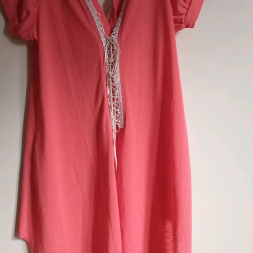 Exes tunic in coral color like new