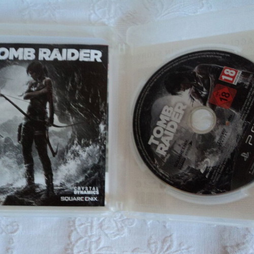 Tomb Raider παιχνίδι PS3 με φυλλάδιο
