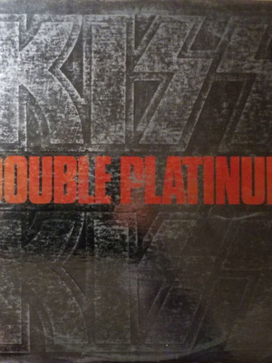 Kiss Double Platinum vinyl used, rock