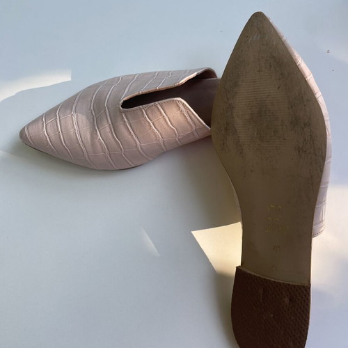 Mules pink-beige like new, size 41