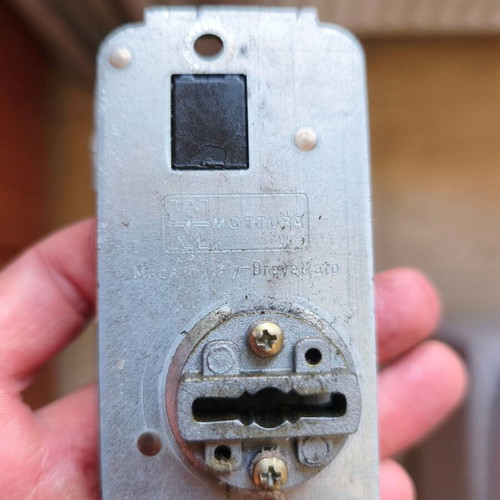 Nucleo 89760 lock combination for Tesio with clamps, used, 1 key