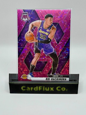 Κάρτα Rui Hachimura 2024-25 Panini Mosaic #88 Lakers Pink Disco Mosaic καινούργια