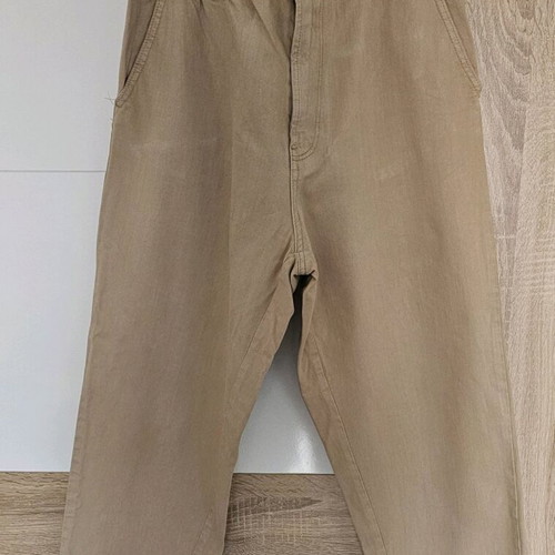 Stradivarius beige denim pants size L like new
