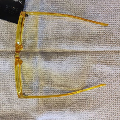 Solo-Solis NDL2953 sunglasses new, yellow transparent frame