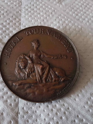 Χάλκινο στρατιωτικό μετάλλιο British Royal Tournament 1935