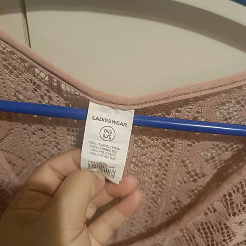 Boho style baby pink beach kaftani like new, one size