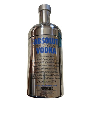 Absolut Vodka limited edition stainless steel promotional used