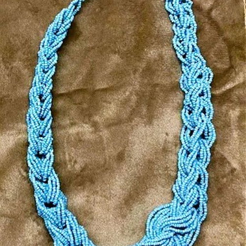 Beaded necklace used