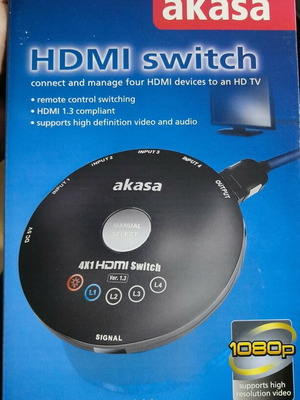 Akasa HDMI switch 1080p new