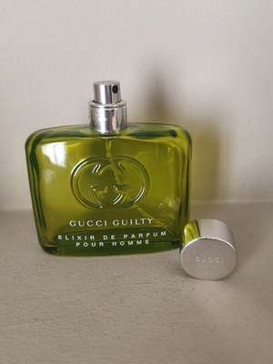 Gucci Guilty Elixir de Parfum Pour Homme empty bottle 60ml