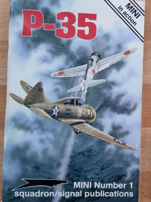 Seversky P-35 (Mini in Action - Squadron) like new