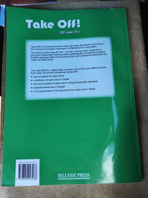 Take Off B1+ Study Pack new, English language learning book