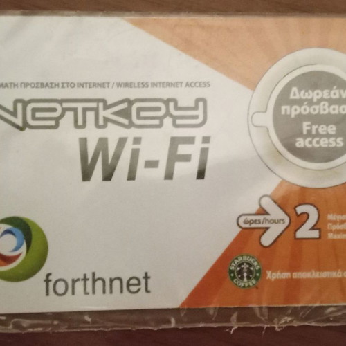 Internet time card Forthnet new, two-hour access