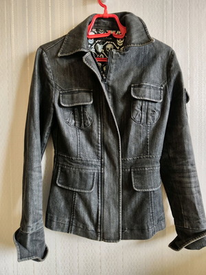 Denim jacket Philip Plein like new, size S