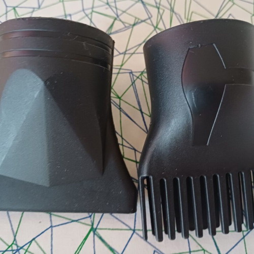Hairdryer nozzles new, set of two, 5cm diameter