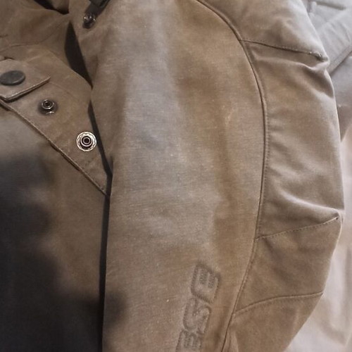 Dainese men's motorcycle jacket khaki like new, size 48