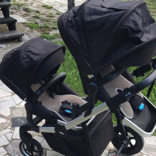 Thule Twin Stroller like new