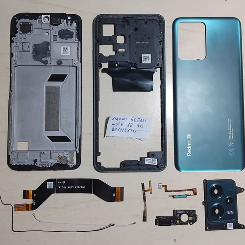 Xiaomi Redmi Note 12 5G parts used