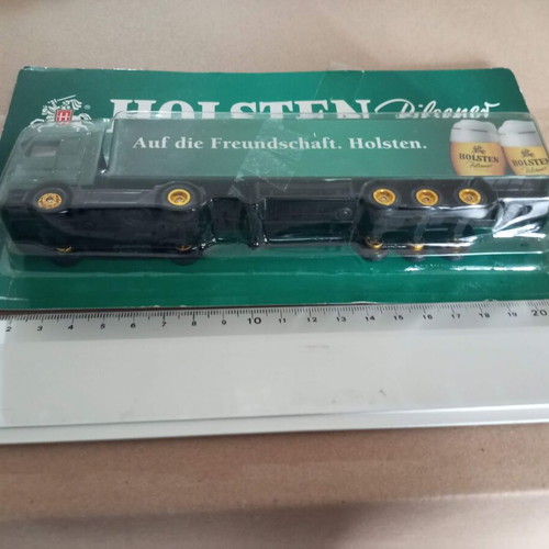 Holsten Truck Trailer H0 Scale New Beer Advertisement