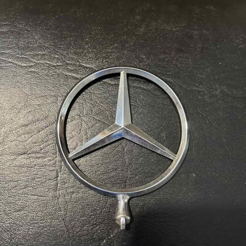 Mercedes car emblem like new from hood